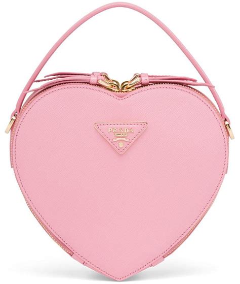 pink heart prada bag|prada heart shaped bag.